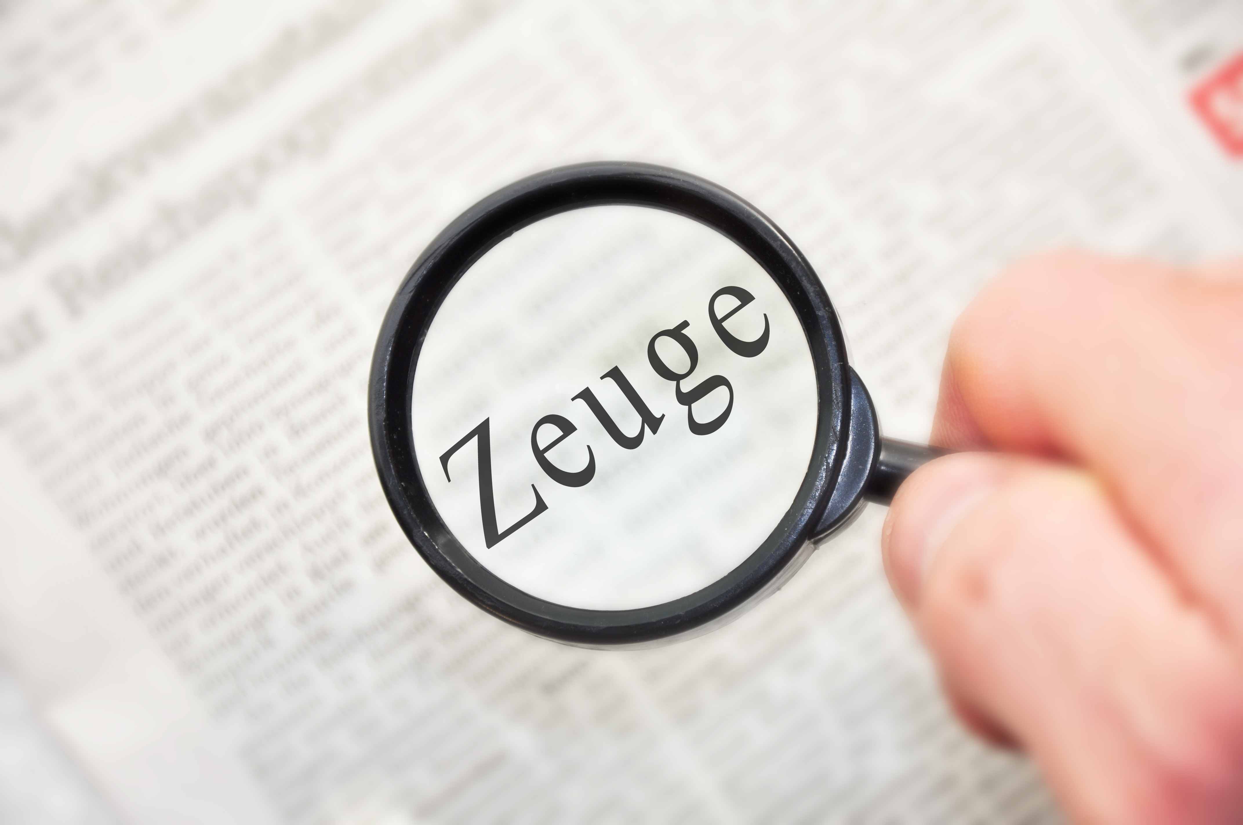 Zeugen gesucht